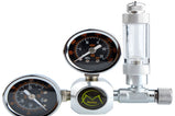 CO2 Regulator Solenoid Valve Bubble Counter