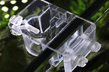 Clear Acrylic Aquarium Reef Tank Pipe Tube Holder Clip for 12mm Tubing